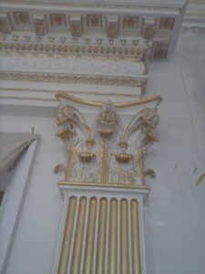 Architectural gilding